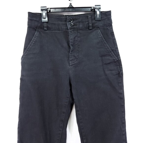 Everlane The Utility Straight Leg Pant Size 2 Faded Black High Rise Cropped - Picture 3 of 12